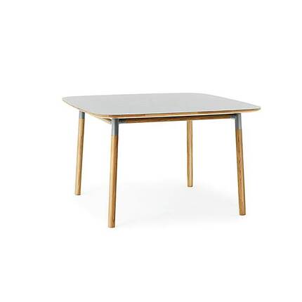 Form spisebord 120x120 cm - Graa
